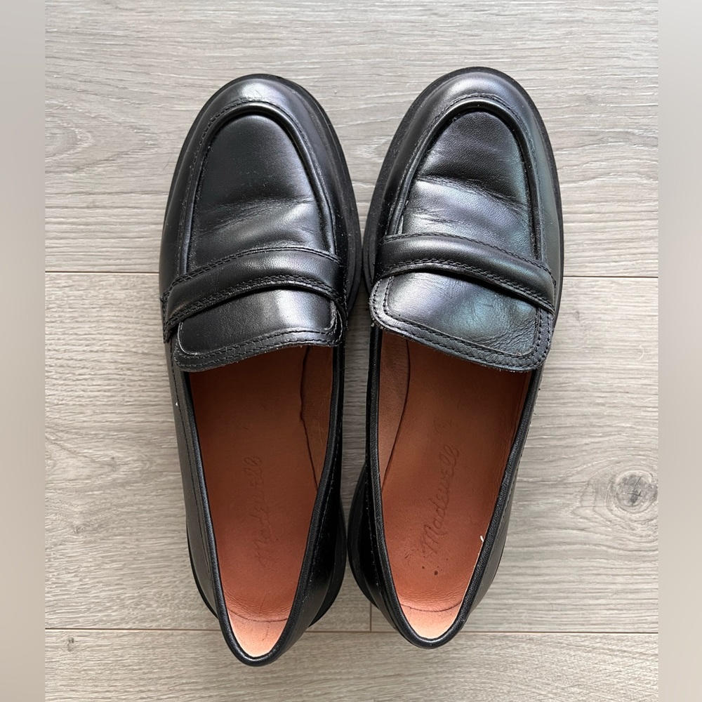 Madewell Bradley Lugsole Loafer in Leather